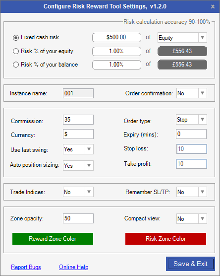 ctrader risk tool